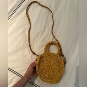 Clair V. rattan bag